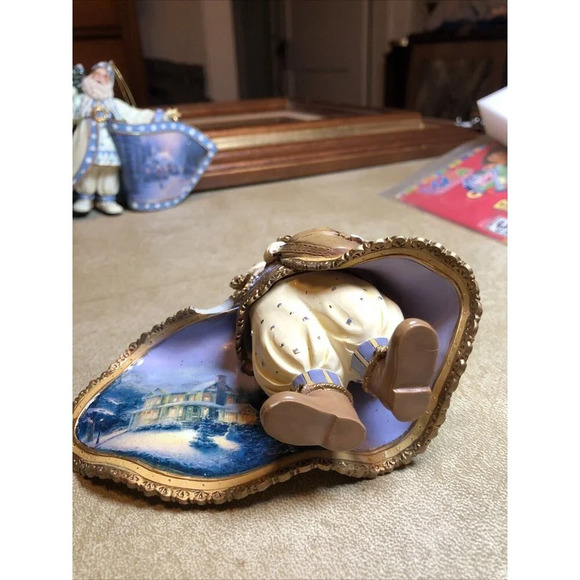 2003 Thomas Kinkade Old World Santa's Christmas Heirloom Ornament NOS 11 of 17 - Picture 6 of 7